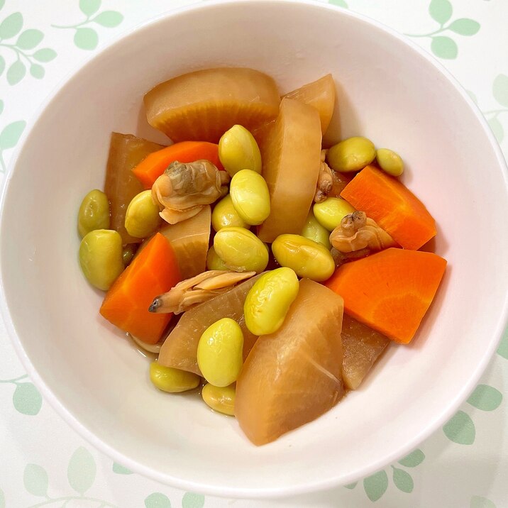 大根とあさりの煮物